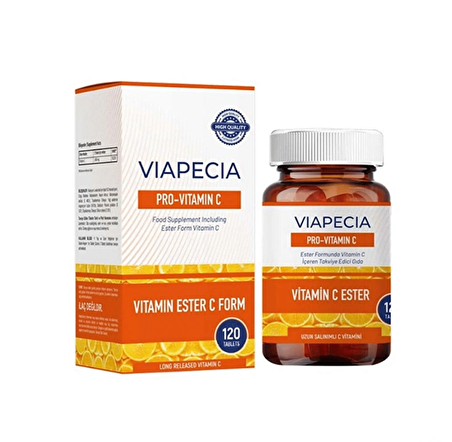 Viapecia Pro-Vitamin C Ester 120 Tablet