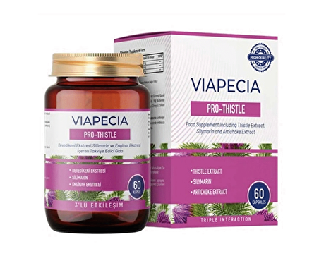 Viapecia Pro-Thistle Takviye Edici Gıda 60 Kapsül