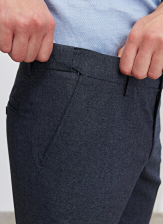 Altınyıldız Classics Normal Bel Dar Paça Slim Fit Lacivert Erkek Pantolon 4A0123200035