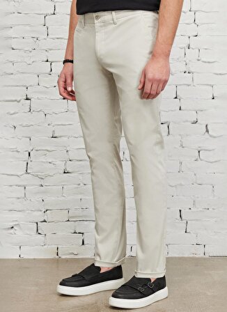 Altınyıldız Classics Normal Bel Dar Paça Slim Fit Taş Erkek Pantolon 4A0123200080