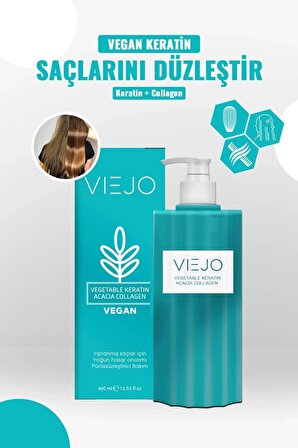 Viejo Vegan Saç Keratini - Collagen - Saç Düzleştirici