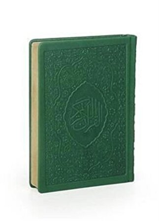 Çanta Boy Termo Cilt Kur'an-ı Kerim (Yeşil Renk)