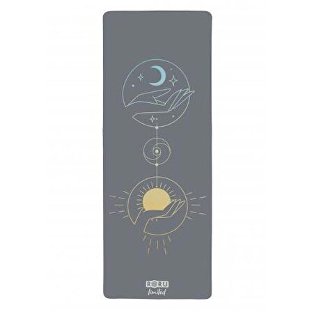 Sun Series Limited   Ultra Grip Yoga Matı Hatha 4mm GRİ