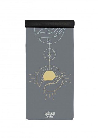 Sun Series Limited   Ultra Grip Yoga Matı Hatha 4mm GRİ