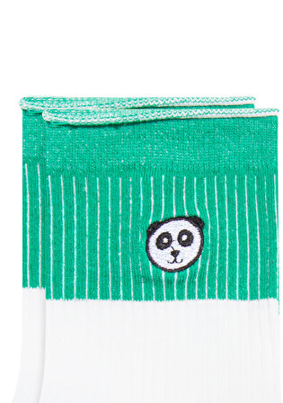 Panda Nakışlı Soket Çorap 1911370-34523
