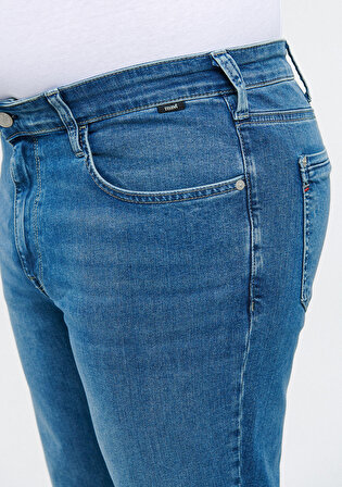 Hasan Puslu Vintage Mavi Premium Jean Pantolon 0006684115