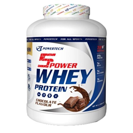 5Power Whey Protein Tozu 72 Servis 2160 gr Çikolata Aromalı