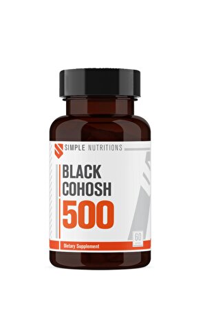 Simple Nutritions Black Cohosh 500 mg 60 Kapsül