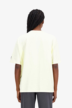 New Balance Kadın Sarı T-Shirt WNT1406-FRS