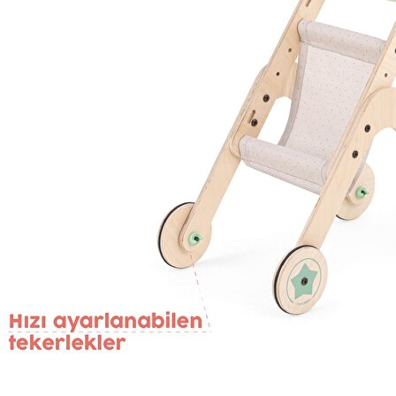 Trio Stroller | Yürüteç - Oyuncak Bebek Arabası