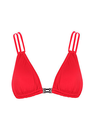 Zeki Kırmızı Kadın Bikini Üst BU.4701-23