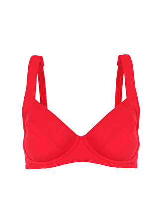 Zeki Kırmızı Kadın Bikini Üst BU.4705-23