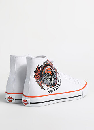 Harley Davidson Beyaz Erkek Sneaker B22C082A