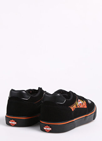 Harley Davidson Siyah Erkek Deri Sneaker PROVIDENCE