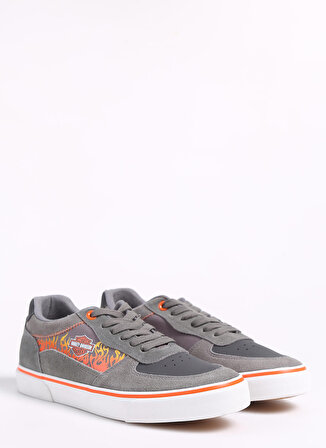 Harley Davidson Gri Erkek Sneaker B22C055B