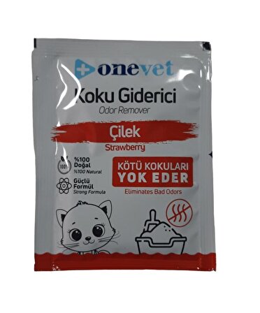 Onevet Kedi Kum Kokusu Giderici Çilek Kokulu 25 gr