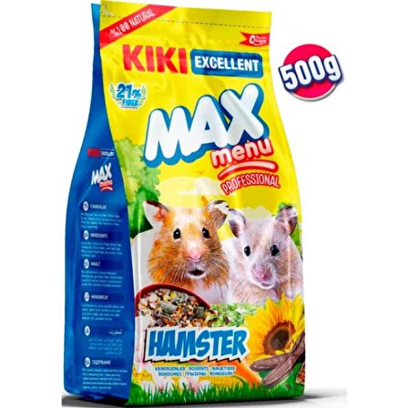 Kıkı Excellent Max Menu Hamster Yemi 500 Gr