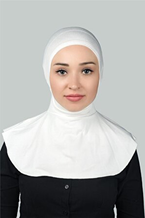 Kadın Tesettür Pratik Boyunluklu Hijab - Sporcu Bone