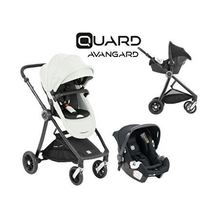 Quard Avangard Travel Sistem Bebek Arabası Gri
