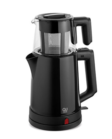 QU HS206 1500 W Çay Makinesi Siyah 