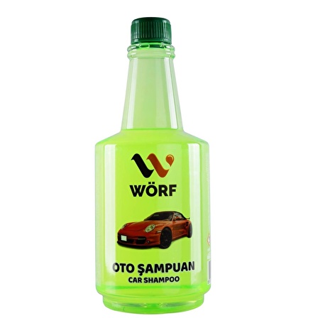 Wörf Oto Şampuanı Yeşil 750 ML