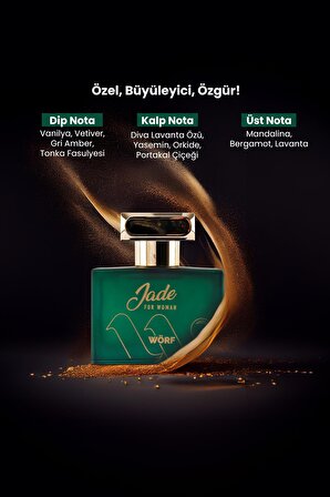 Wörf Jade Edc Bayan Parfüm 50 ML