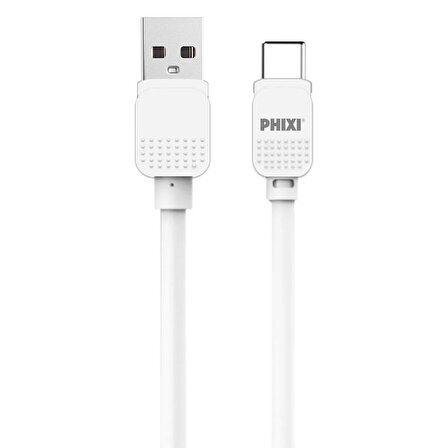 Phixi CB405T Basic 30 Cm Type-C USB Şarj ve Data Kablosu