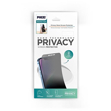 Phixi Privacy Nano Samsung S22 Ekran Koruyucu