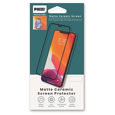 Phixi 9H Matte Ceramic Xiaomi Redmi Note 10 5G Ekran Koruyucu