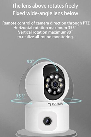 Torima CMR-10 2 Megapiksel Full HD 1920x1080 IP Kamera Güvenlik Kamerası