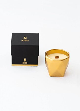 Maison Monson Moi Gold Luxury Candle Spicy Kokulu Mum