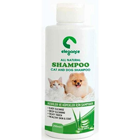 Elegance Kedi Köpek Şampuanı Aloeveralı 250 ML