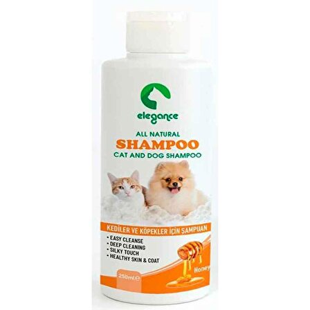 Elegance Kedi Köpek Şampuanı Bal Özlü 250 ML