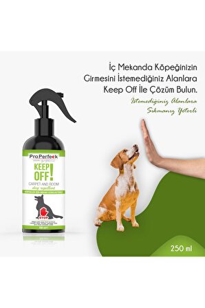 Keep Off Köpek Uzaklaştırıcı Iç Mekan Sprey, Alan Kısıtlıyıcı Köpek Alan Belirleme Spreyi 250 ml