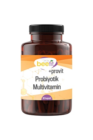 Beefit +provit Vitamin, Mineral ve Probiyotik Mikroorganizma İçeren Kapsül