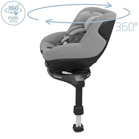 Maxi-Cosi Pearl 360 SlideTech 360° Dönebilen Isofix Bazalı 0 - 18 kg Oto Koltuğu Gri