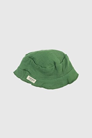 Müslin Şapka Çimen Yeşili
