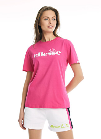 Ellesse Fuşya Kadın Bisiklet Yaka T-Shirt CF003-FSH