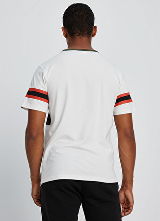 Ellesse Ekru Erkek Bisiklet Yaka T-Shirt EM111-ECR