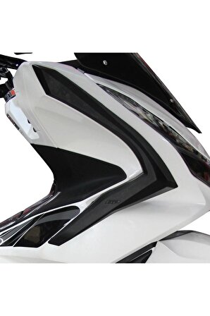 GP Kompozit Honda PCX 125 / 150 2021-2023 Uyumlu Üst Bacak Koruma Siyah