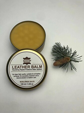 SHOP Leather Balm Deri Bakım Onarıcı Koruyucu Yağ 100 ml