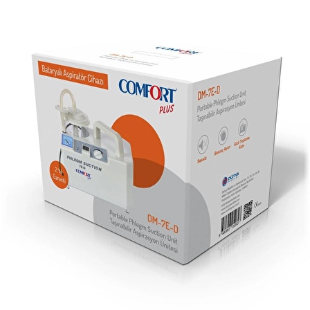 Comfort Plus DM-7ED Şarzlı Aspiratör Cihazı