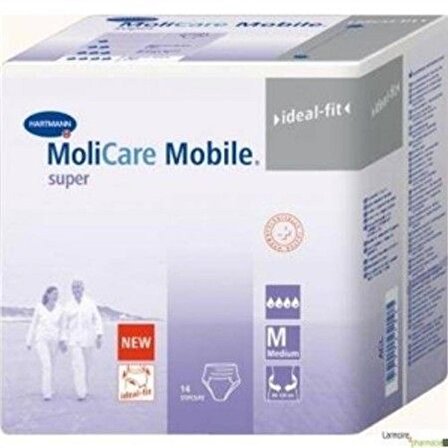 Molicare Külot Bez Mobile NG Super 14 Adet Large