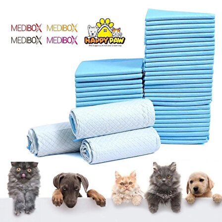 Kedi & Köpek Tuvalet Eğitim Pedi 60cm x 90cm 30'lu Paket