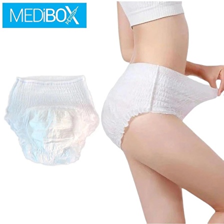 Medıbox Yetişkin Hasta Bezi Emici Külot Bez Orta Boy Medium 30 Adet Erkek Kadın - 1 Paket