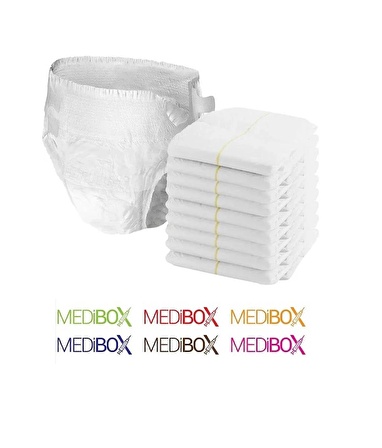 MEDIBOX Yetişkin Hasta Bezi Emici Külot Bez Extra Büyük Boy XLarge 60 Adet Erkek Kadın - 2 Paket