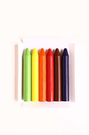Colorz 6'lı Kalem Balmumu Pastel Boya Seti
