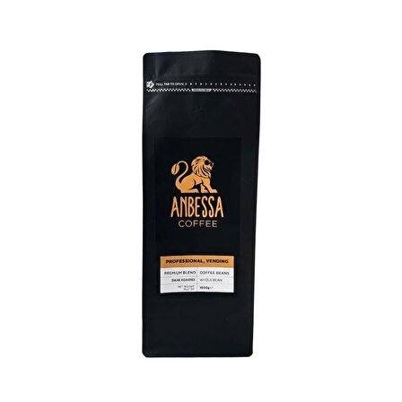 ANBESSA Espresso Blend Vending  Professional Çekirdek 1000G.