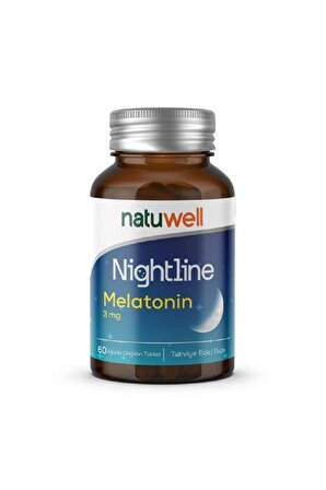 NATUWELL Nightline Melatonin 3 Mg 60 Tablet 8683873980284