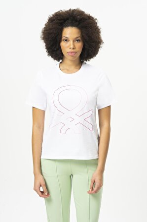 United Colors of Benetton Kadın T-Shirt BNT-W20430